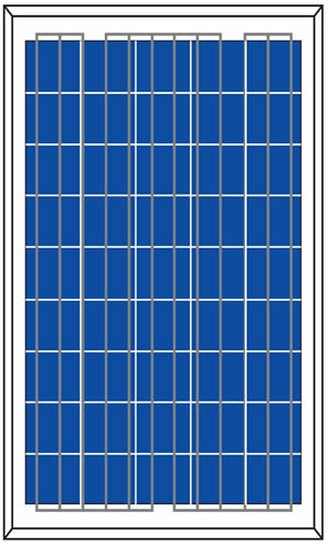 JAJE 100-105W poly solar module