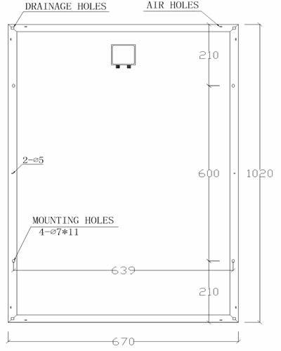 JAJE 100-105W poly solar module