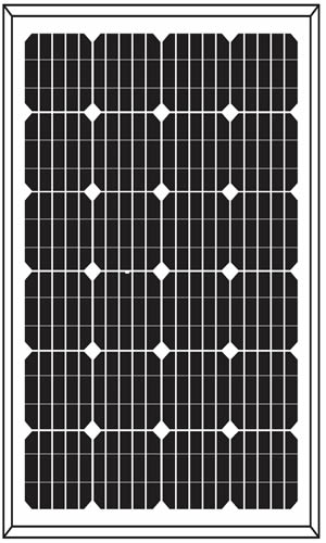 JAJE 100-105W mono solar module