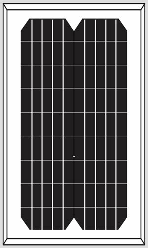 JAJE 10W mono solar module