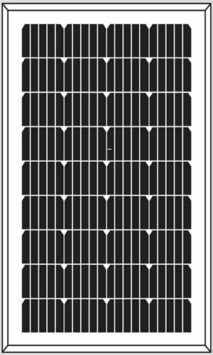 JAJE 110-115W mono solar module