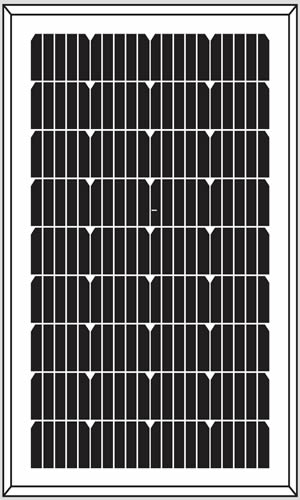 JAJE 110-115W mono solar module