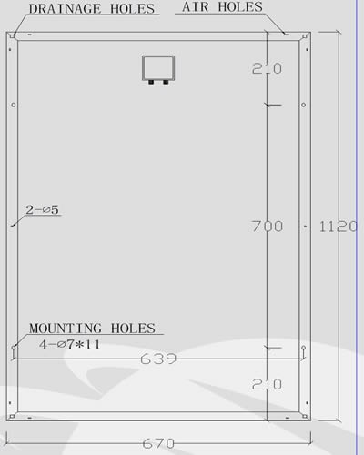 JAJE 110-115W mono solar module