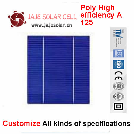 125 poly solar cell