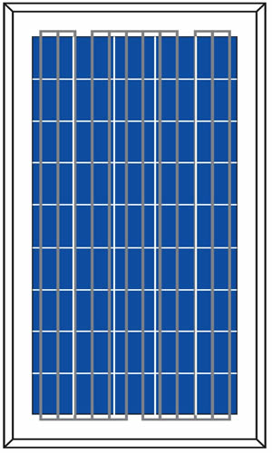 JAJE 140-160W poly solar module