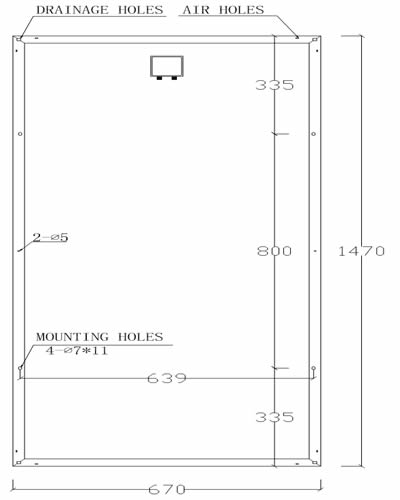 JAJE 150-170W mono solar module