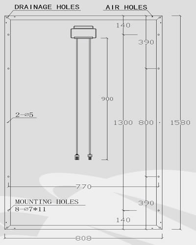 JAJE 190-210W mono solar module