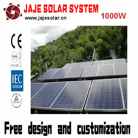 JAJE 1000W solar system