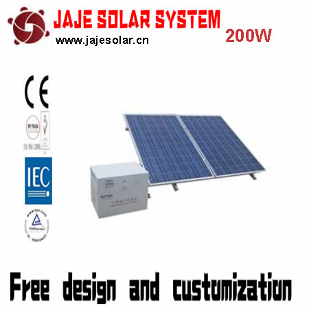 JAJE 200W solar system