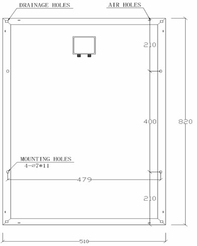 JAJE 60-65W mono solar module