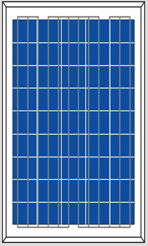 JAJE 85-90W poly solar module
