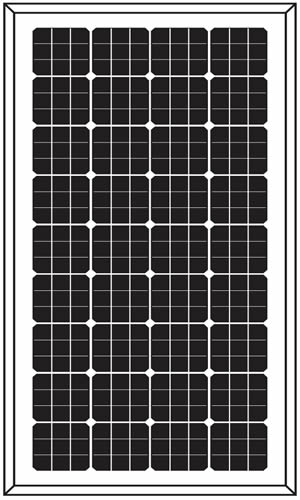 JAJE 90-100W mono solar module