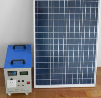 JAJE 100W solar system